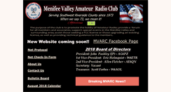 Desktop Screenshot of menifeevalleyarc.org